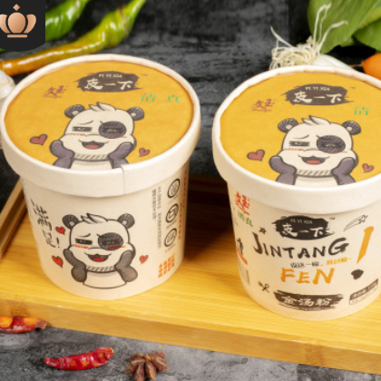 文玉 皮一下 金汤粉 微辣 清真 透明红薯粉丝 高品质 6桶/箱图3