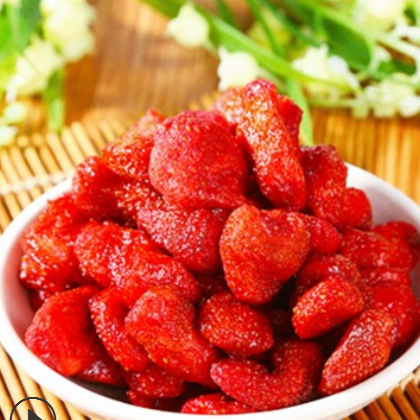 厂家供应草莓干 休闲食品整箱批发散称可OEM贴牌代加工果干草莓干图3