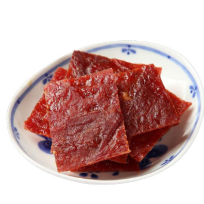肉脯礼盒 猪肉包装盒礼盒 黑猪肉猪肉脯熟食480克图3