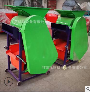 供应小型花生剥壳机 商用油坊配套全自动花生除尘脱壳机图2