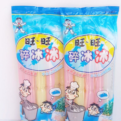 旺旺碎冰冰家庭号 624ml*8根 棒棒冰布丁混合装果味饮料经销批发图2