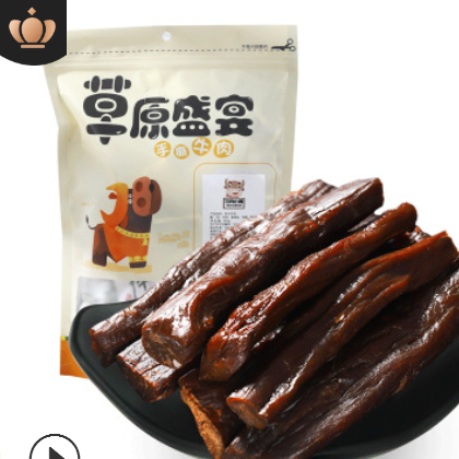 牛肉小铺 牛肉干内蒙古特产风干手撕牛肉干散装200g 分销一件代发图3