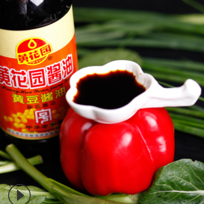 中华老字号黄花园黄豆酱油酿造红烧调味酱油非转基因715ml图3