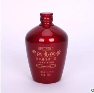 甲江南厂家直销核桃红枣黄酒一箱6瓶（460ml/瓶）八年陈酿黄酒图3