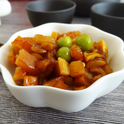 永超酱菜五仁酱丁10斤咸菜萝卜干甜辣散装腌菜下饭菜现货图3