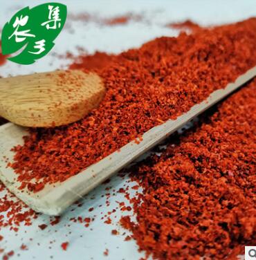 农集乡辣椒面辣椒粉细粒细制海椒面油泼辣子调味品调味料中辣500g图3