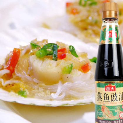 海天 蒸鱼豉油450ml/瓶 酿造酱油 生抽 美味新鲜图3