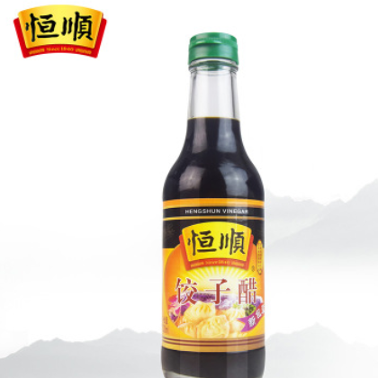 【镇江特产】恒顺饺子醋 酿造食醋 调味品 蘸料醋 300ml*20瓶整箱图1