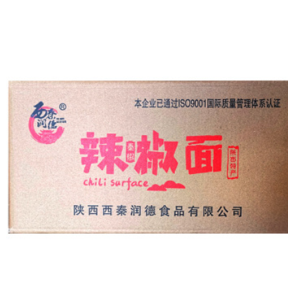 80袋*100g陕西特产辣椒面干碟烧烤米皮凉菜油泼面油辣子批发整件图3