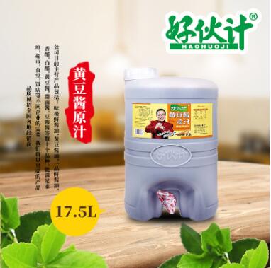 好伙计黄豆酱17.5L 超市专用黄豆酱调味品图2
