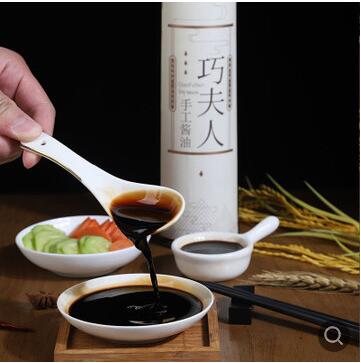 巧夫人手工酱油 手工酱油纯粮食酱油图2