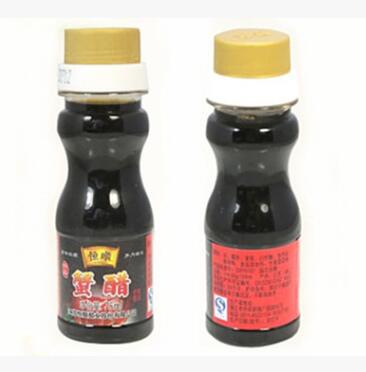 恒顺蟹醋75ml/镇江特产/大闸蟹专用醋/调料品醋/螃蟹醋/1箱48瓶图1
