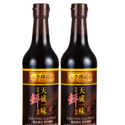 李锦记天成一味特级酿造鲜酱油500ml*12瓶 炒菜凉拌蘸点生抽 整箱图3