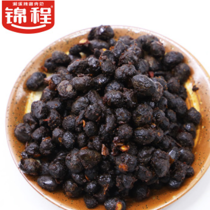 锦程麻辣豆豉160g袋装火锅冒菜麻辣烫豆鼓酱用料麻辣香辣即食黑豉图3