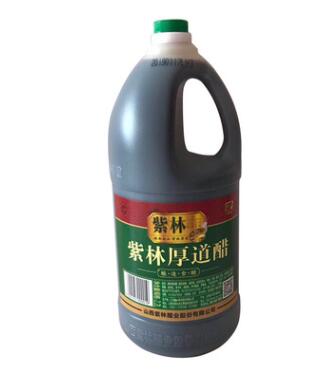 厂家代理 2.2L紫林圆桶厚道醋 老陈醋 食醋 香浓醇厚图3