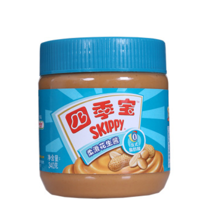 四季宝柔滑/颗粒花生酱340g/510g 即食面包酱拌面酱火锅蘸酱图3
