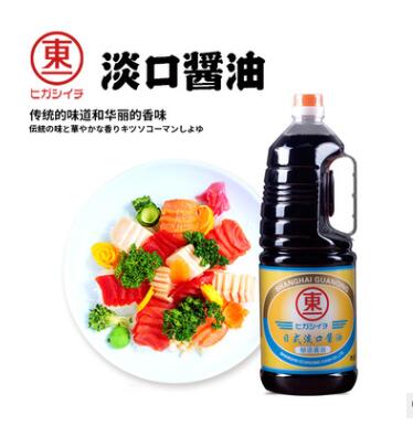 东一淡口酱油1.8L瓶装料理调料日本日式调理酱油日本料理蘸料图3