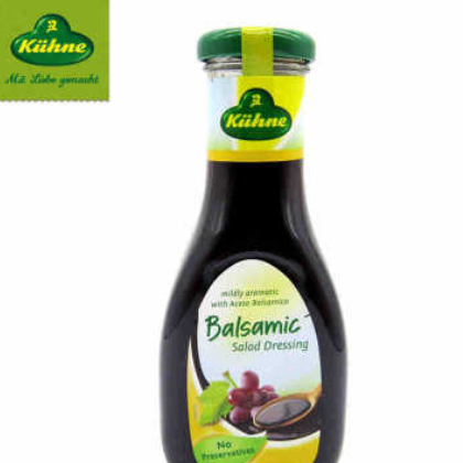进口德国Kuehne冠利香醋油醋沙拉酱调味酱调味料250ml*8图2