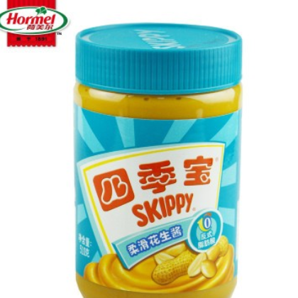 四季宝柔滑花生酱510g 早餐面包酱拌面酱火锅调料蘸料 烘焙原料图2