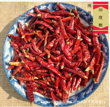 产地货源 正宗印度辣椒特辣魔鬼辣椒 干辣椒火锅底料干锅鸭脖香图2