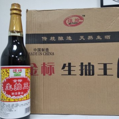 维为健康 以飨天下-维飨金标生抽王 600ml*12瓶