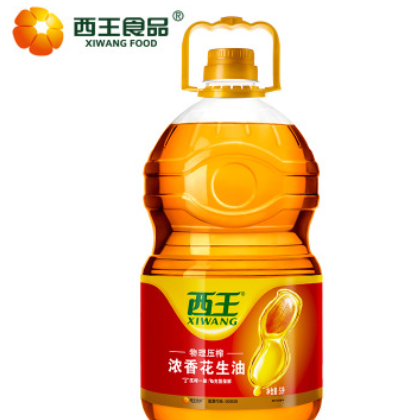 西王花生油5L 压榨一级浓香花生油 物理压榨食用油家用装优惠图2