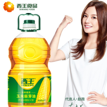 西王玉米胚芽油5L家庭装物理压榨食用油非转基因植物油整箱5L*4桶图2