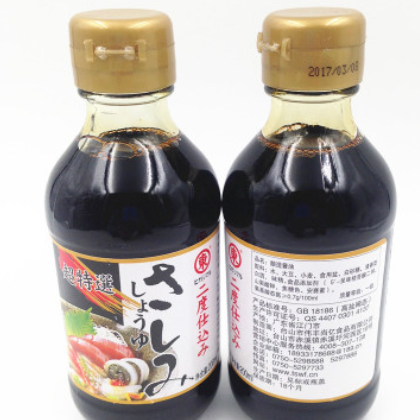 日式酱油寿司/火锅/凉拌/古法酿造 东字捞用酱油200ml 批发优惠