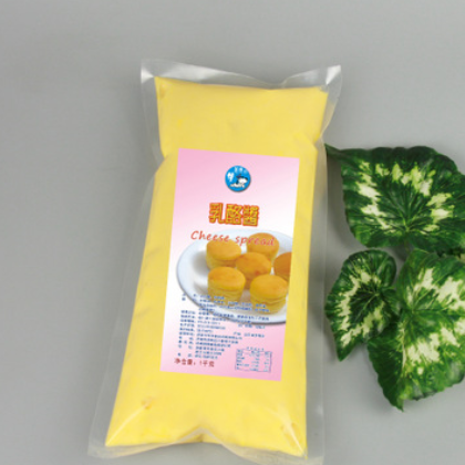 班得 奶酪酱 岩烧式乳酪酱 芝士酱 蛋挞披萨酱 烘焙原料1kg 厂家图3