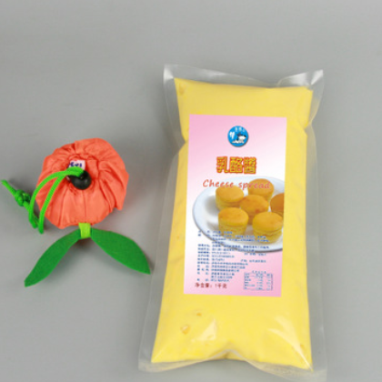 班得 奶酪酱 岩烧式乳酪酱 芝士酱 蛋挞披萨酱 烘焙原料1kg 厂家