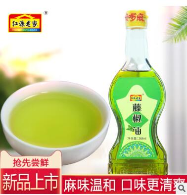 红源老家藤椒油麻椒油268ml凉拌炒菜调味品家用特麻四川云南特产