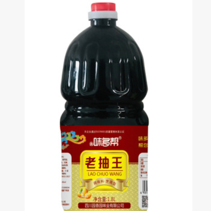 批发味多帮老抽王调味品1.8L桶装炒菜红烧上色调料