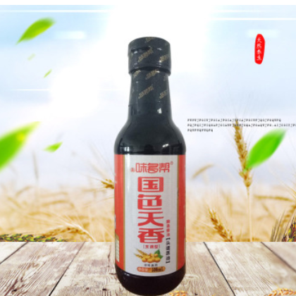 味多帮（500ml*12)非转基因国色天香酿造酱油一箱批发量多