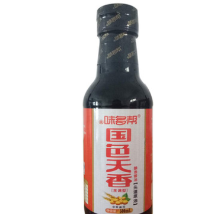味多帮（500ml*12)非转基因国色天香酿造酱油一箱批发量多图2