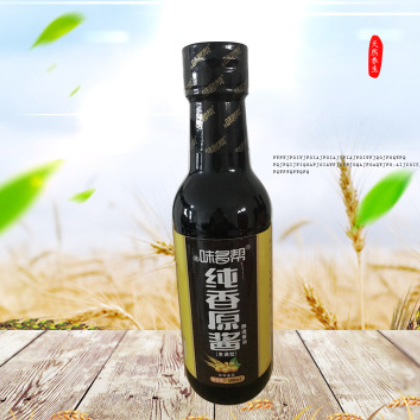 味多帮（500ml*12)非转基因纯香原酱酿造酱油一箱批发量多