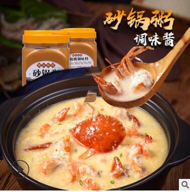 千厨潮州砂锅粥调味料广东特色鱼露海鲜花生酱增香熬煮营养粥配料图3