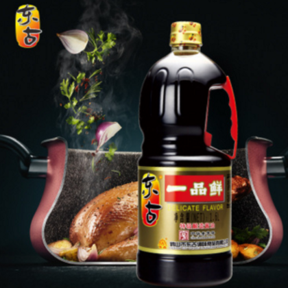 东古一品鲜酱油6瓶1箱1.6L海鲜餐饮外卖饭店凉拌炒菜生抽酱油图2