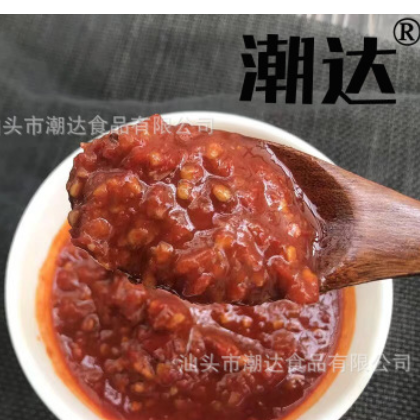 潮达蒜蓉辣椒酱商用5kg餐饮实惠装下饭辣酱烧烤拌饭炒菜香辣酱图2