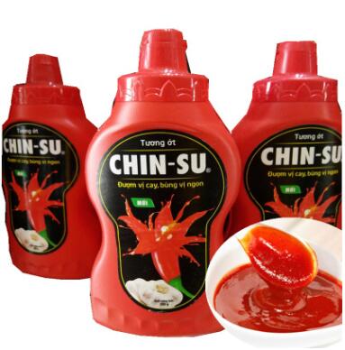 进口辣椒酱CHIN-SU金苏蒜蓉酱250g×24瓶香辣调味酱