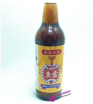 港泰泰国风味鱼露金杯鱼露 冬阴功汤虾油露 调料酱油750gx2瓶图3