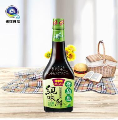 味事达纯味鲜760ml*12瓶 减盐配方凉拌蘸料佐餐酱油图2