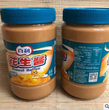 蓬辉供应百利牌花生酱1kg装 百利花生酱调味品 烘焙食品原料图2