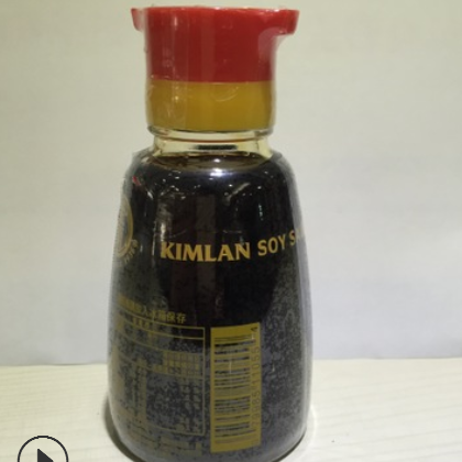 微供一件代发台湾进口金兰酱油桌上瓶148ml纯酿造玻璃瓶儿童酱油图2