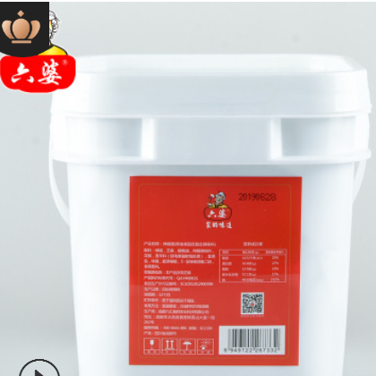 六婆辣椒面3kg*1桶火锅干碟蘸料四川特色辣椒面烧烤料餐饮批发图3