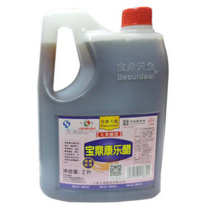 宝鼎天鱼康乐醋2L*6桶上海品牌 中华老字号大米酿造醋