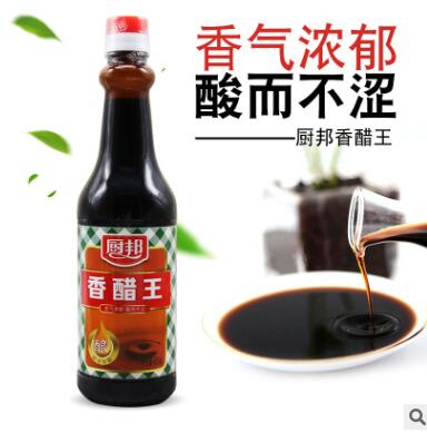 厨邦香醋王420ml瓶 调汁凉拌去腥解腻增香海鲜饺子火锅蘸料图2