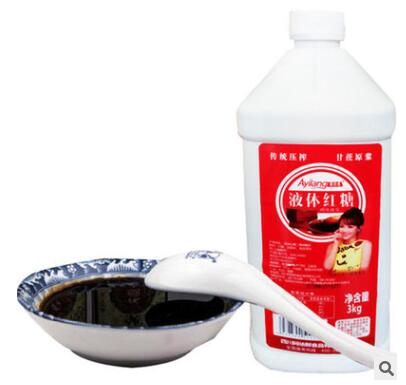 阿依郎液体红糖3Kg瓶装凉糕 糍粑 冰粉伴侣 商用批发餐饮商用红糖图2