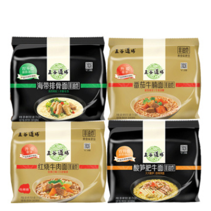 五谷道场方便面非油炸泡面5连包*4 16种口味6组可选 方便速食图3