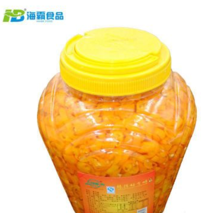 湘香源黄贡椒2公斤/瓶 湖南特产特辣黄贡椒辣椒酱家庭酒店专用图2
