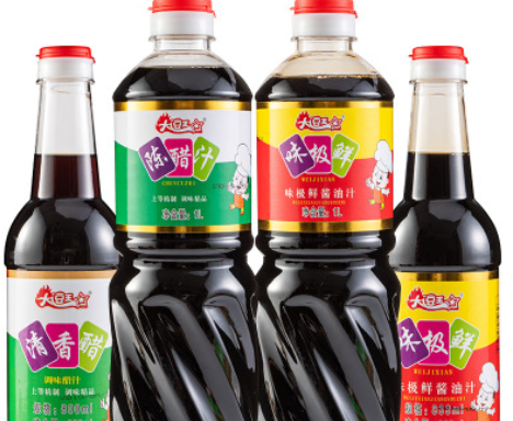 厂家直销味极鲜生抽酿造酱油调味品食用醋米醋12瓶/箱一件代发图3